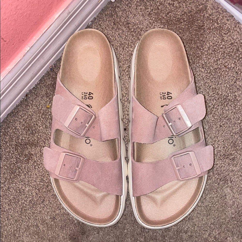 Pink Papilliio Birkenstock Sandal